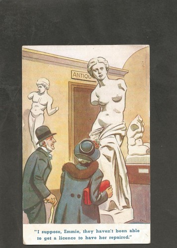 Postcard comedy comic - comedy,