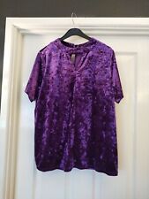 M And Co Ladies Purple Short