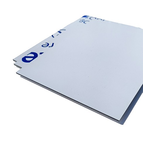 10x 3mm white aluminium - 3mm,