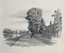 The River Front at Mortlake in