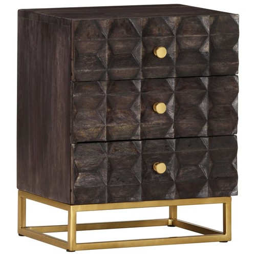 Bed cabinet black - bed, |