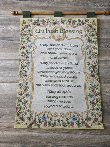 Irish blessing fabric - irish,