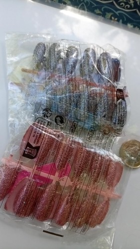 Pre designed nail tips set - pre-designed,