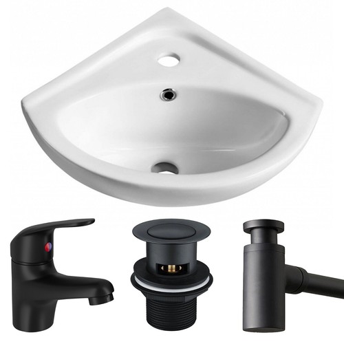 Corner wash basin bathroom - corner,