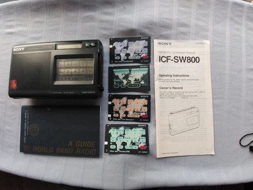 Sony icf sw800 black sw - sony,
