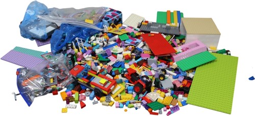 Mixed lot lego building bricks - mixed,