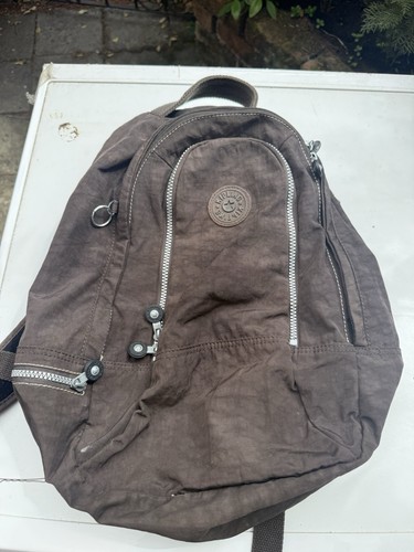 Kipling backpack brown - kipling, good