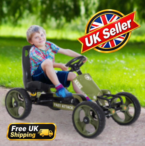 Kids pedal kart - kids, adjustable