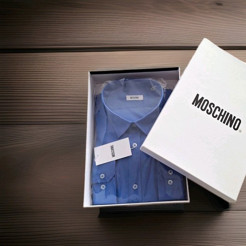 Moschino men blue solid - moschino,