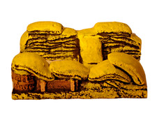 Boxes & Barrels Painted Resin