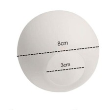 Matte White Globe Glass Lamp