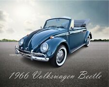 1966 Volkswagen Beetle Classic Collectors Ultra-Premium Custom Photo 8" x 10"