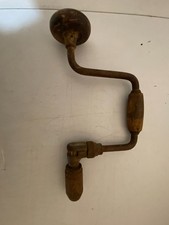 Vintage Hand Brace Bit Drill