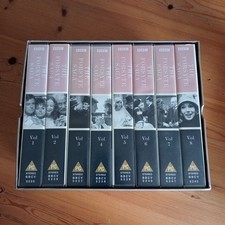 Vintage VHS Tapes X8 The Forsyte Saga Complete Series Volume 1-8 BBC Adaptation