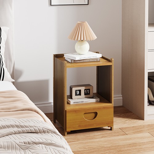 Bamboo bedside table - bamboo,