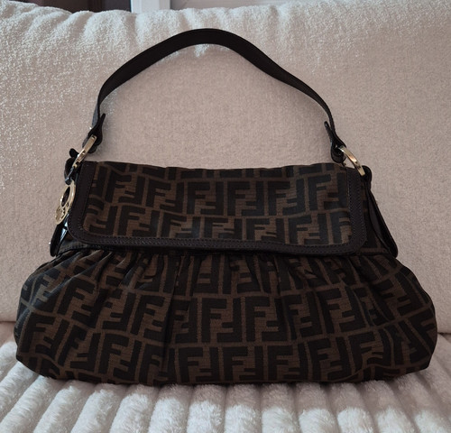 Fendi zucca logo canvas - fendi,