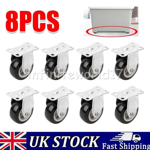 8pcs universal fixed castor - 8pcs,
