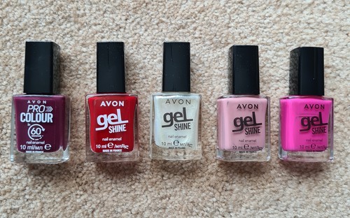 5xavon nail polish multiple - nail,