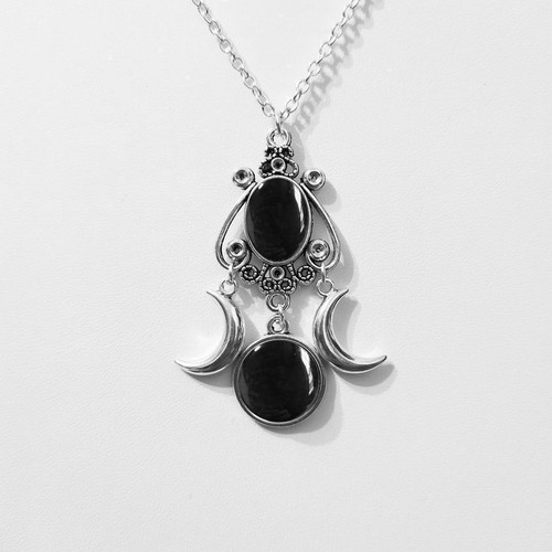 Ladies unique triple moon - ladies, triple‑moon