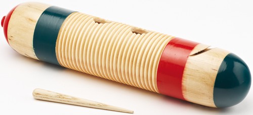 New ribbed wooden - ribbed, guiro