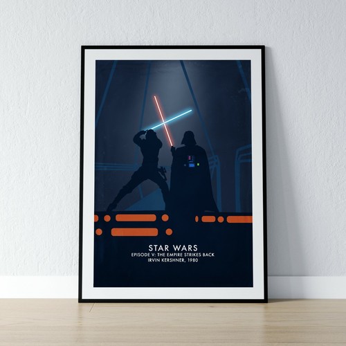 Star wars poster episode - wars, v
