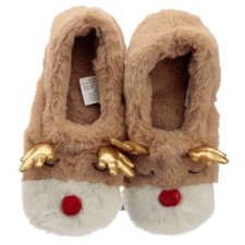 Heatable Reindeer slippers