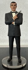 Corgi Icon James Bond 007 Figure White Metal - Sean Connery Tuxedo