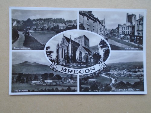 Postcard brecon powys - postcard, of