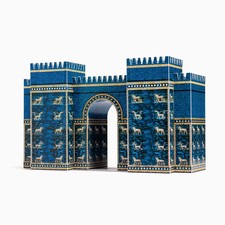 Ishtar Gate 3D Model Kit Paper