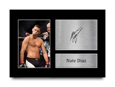 Nate Diaz Signed UFC Pre
