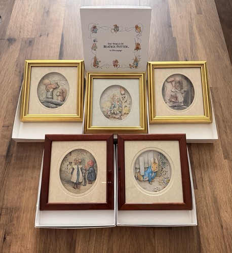 Beatrix potter decoupage - beatrix,