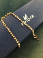 Genuine Signed Swarovski Rose