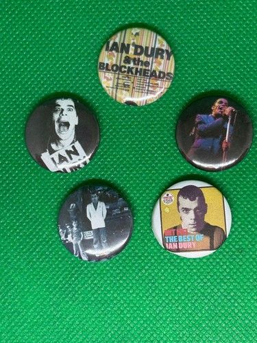 Set badge ian dury - of,