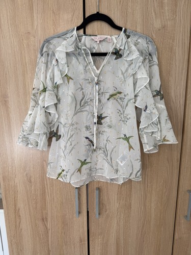 Ted baker top bell sleeves - ted,