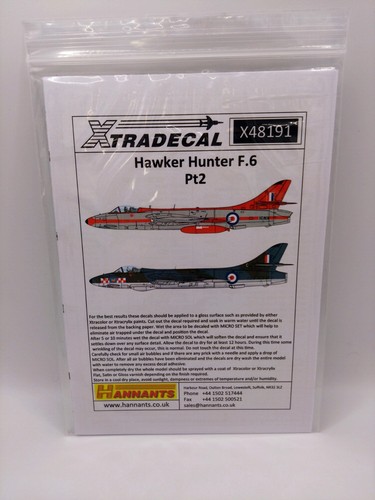 Xtradecal 48191 hawker - xtradecal, 1:48