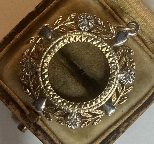 Vintage hallmarked 9ct yellow