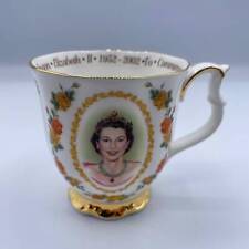 Vintage Rare Royal Albert Queen Elizabeth Commemorative Golden Jubilee Mug 2001