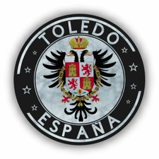 2x TOLEDO SPAIN ESPANA Car