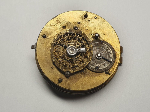 Antique french verge fusee - french,