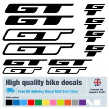 GT bike labels / decals /