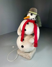 Animatronic Dancing Snowman Shop Display Vintage Danish 1970s EB6099 MWOO