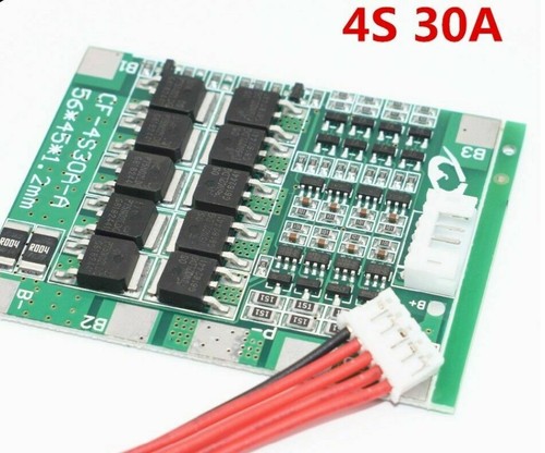 12v 30a bms ion cell - 4s,