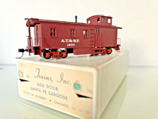 Trains Inc Brass Santa Fe Wood
