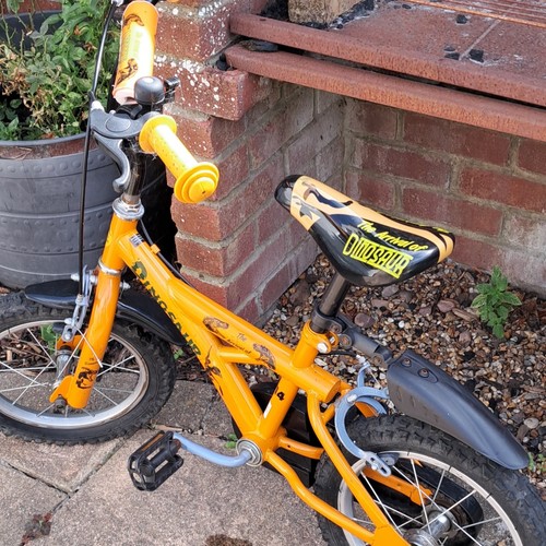 Dinosaur 12in unisex kids bike - unisex,