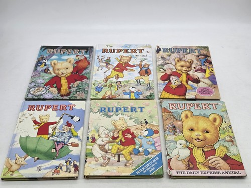 Vintage rupert bear - bear, annuals