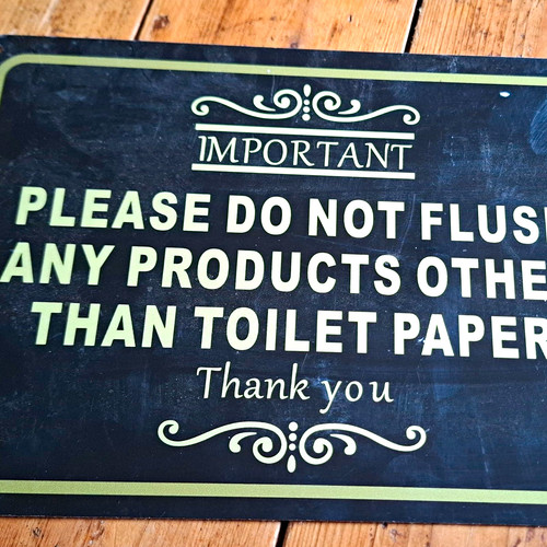 Vintage novelty metal bathroom - metal,