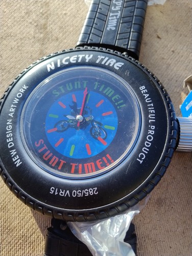 Motorbike wall clock - motorbike,