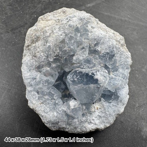Celestite crystal cluster - celestite,