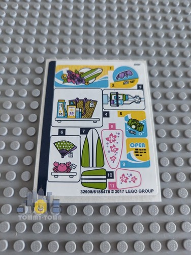 Lego friends sticker sheet - sticker,