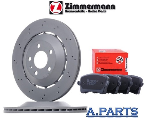 Zimmermann brake set drilled - zimmermann,